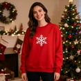 thumbnail image 6 of Christmas Sweatshirts Men Women's Merry Christmas Couples Matching Outfits Long Sleeve Shirts Crewneck Pullover Winter Fleece Sweaters Xmas Funny Holiday Sweatshirts Gifts, 6 of 9