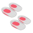 thumbnail image 2 of Gseagtia Gel Heel Cups Plantar Fasciitis Inserts - Silicone Heel Cup Pads for Bone Spurs Pain Relief Protectors of Your Sore or Bruised Feet Best Insole Gels Treatment, 2 of 8