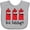 AC-Heather Grey, variant on Inktastic Got Ketchup Boys or Girls Baby Bib