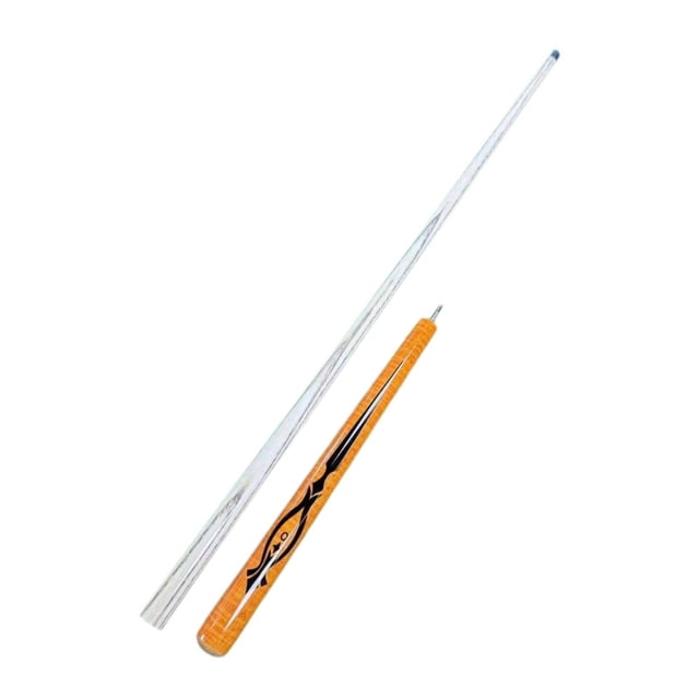 ZheElen Billiard Pool Cue Stick 1/2 Split Cue 42 Pool Cue for Games Practice Adults Amber Amber Total Length 107cm