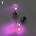 thumbnail image 1 of Pendientes de diamantes de imitación con luz LED Farfi, accesorios para fiestas de baile y Navidad, color rosa, 1 of 5
