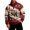Wine, variant on Men's Quarter Zip Mock Neck Sweatshirt Western Bear Print Long Sleeve Pullover Casual Outdoor Hunting Top Warm Athletic Sweatshirt Black L