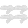 thumbnail image 1 of Tuba 4 Pcs Embout de Morsure en Silicone Transparent Inodore pour Plongée Professionnelle, 1 of 7