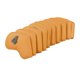 thumbnail image 2 of 10 fundas de cuero para cabeza de hierro de Golf Kusrkot Amarillo 4,5,6,7,8,9,A,S,P,x, 2 of 8