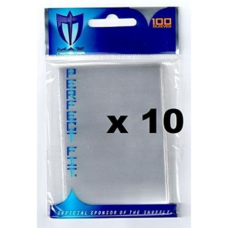 max pro 1000 perfect fit full size inner sleeves for double sleeving (fits magic / mtg, force of will cards and more!)