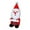 B, variant on Lilixerw Santa Claus Plush Toy,9.8in Soft Plush Stuffed Festival Doll for Xmas Tree&Home Decoration