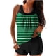 thumbnail image 2 of Traje de baño de 2 piezas para mujer, trajes de baño para mujer, traje de baño de dos piezas con estampado y lazo para mujer de tallas grandes, shorts de baño para mujer, 2 of 6