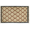 thumbnail image 3 of Kilim Wool Jute Rug – Handwoven Southwestern Area Rug with Tribal Geometric Pattern & Fringe 8 X 10 FEET, 3 of 6