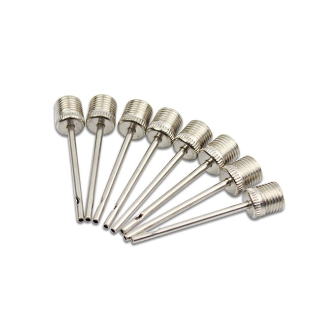 MasteelfCA 50 Pcs Ball Pump Needles Metallic Air Inflation Needles for Football Basketball Soccer Volleyball