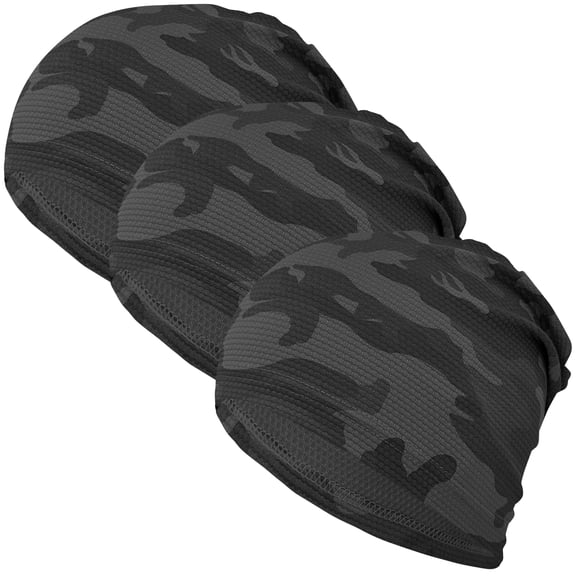 3-Pack Cooling Skull Caps for Men Women,Thin Breathable 3D Mesh Sport Cap for Running,Cycling,Gym Beanie Skull Cap