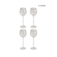 thumbnail image 4 of Juego de 4 copas Bruna transparente filo oro, 4 of 6