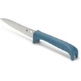 thumbnail image 2 of Spyderco Counter Puppy Kitchen Cutlery Blue Synthetic Handle Serrated Stainless Steel Knife, 2 of 2
