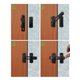 thumbnail image 2 of Pestillo de puerta plateado de 2 piezas, pestillo de puerta de acero inoxidable de alta calidad, adecuado para puertas corredizas y pestillo de ventana, pestillo de granero, hogar, exterior, 2 of 4