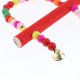 thumbnail image 5 of Bird Parrot Budgie Bird Stand Perch Hanging Loofah Columpio Hamaca Juguete para Masticar 4 Salvador Bird Parrot Swing Stand Toy, 5 of 9