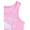 thumbnail image 3 of Sanrio Hello Kitty Girls Mineral Wash Graphic Tank Top, Sizes 4-16, 3 of 3