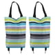 thumbnail image 1 of GOOHOCHY 2 bolsas de compra reutilizables con ruedas y plegables., 1 of 8