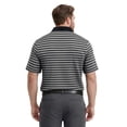 thumbnail image 6 of Ben Hogan Performance Men’s & Big Men's Herringbone Stripe Short Sleeve Golf Polo Shirt, Sizes S-4XLT, 6 of 8