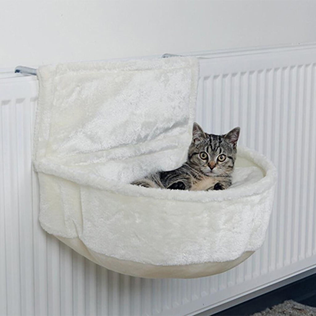 CIYISON Cat Hammock Bed Hanging- Perch Space Saving Radiator Mounted Cat Shelf