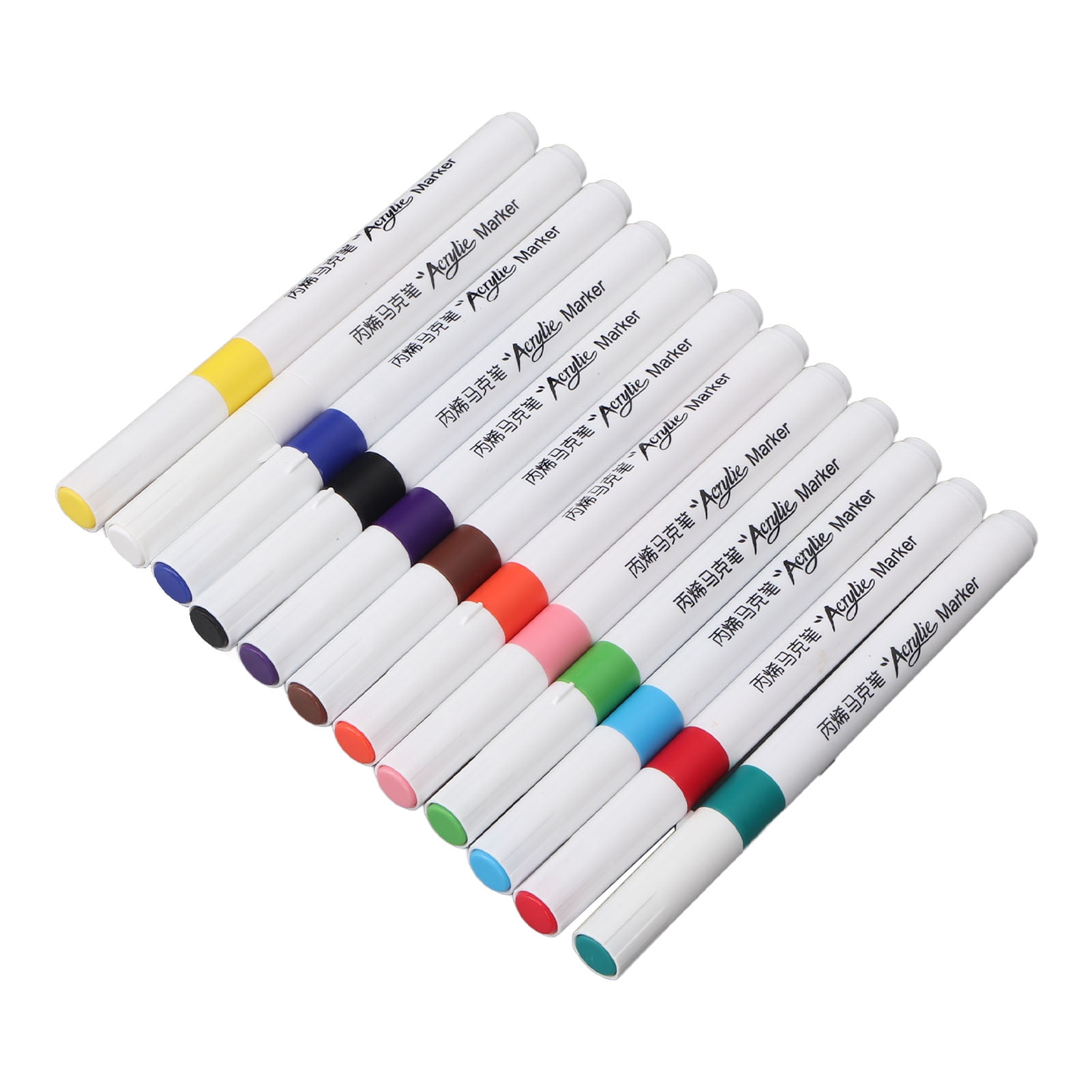 Acrylic Paint Markers, Water Based Ink Paint Pens Paint Markers For ...