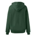 thumbnail image 5 of Fgnfyis Women's Oversized Hoodie Pullover Hooded Sweatshirts Comfy Casual Loose Winter Dark Green XXL, 5 of 5