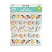 Way To Celebrate Print Foam Sticker Eggs