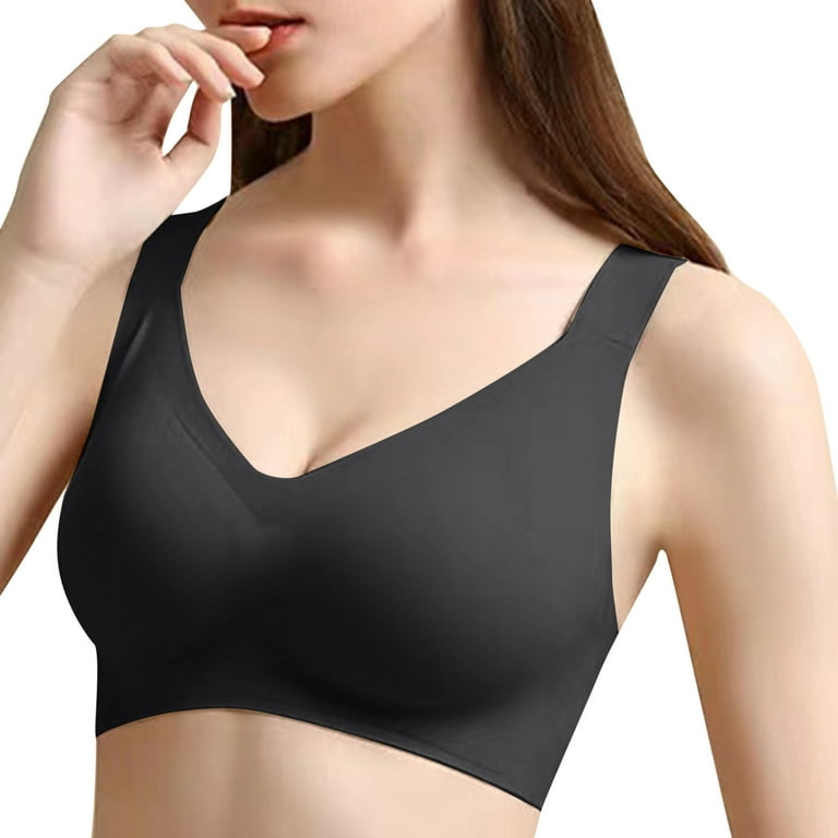 Underoutfit Bras for Women Comfortable Underwear Seamless Solid