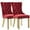 2 Red Chairs with Gold Leg, variant on Sumdeal Mid-Century Modern Dining Chairs with Lion Head Pull Ring - High-End Tufted Velvet Upholstered Accent Chairs with Golden Legs & Nailhead Trim,Black,Set of 2