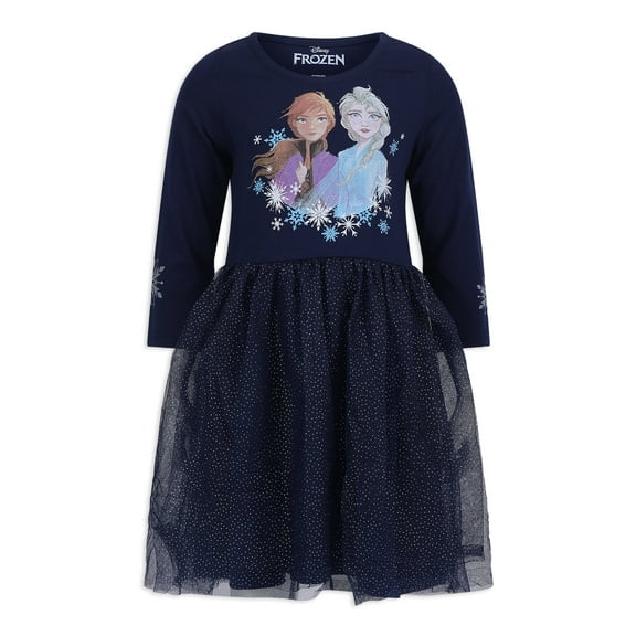 Disney Frozen II Girls Elsa Tutu Special Occasion Dress for Toddlers