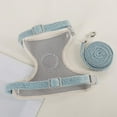 thumbnail image 3 of Small Pet Rabbit Harness Adjustable Breathable Rabbit Chest Strap Outdoor Pet Vest With 1.2m Pulling Rope S/m _jiue, 3 of 4