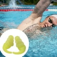 thumbnail image 3 of Silicone Swimming Ear Plugs for Adults & Teens 14+, Waterproof Reusable Earplugs for Swimming Surfing Snorkeling Showering, Comfortable Swim Ear Protection for Pool Beach, 3 of 6