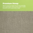 thumbnail image 4 of Hemp Fabric 20x26" Standard Pillowcase - Soft Washable Hypoallergenic Pillow Cover, Natural, 4 of 7