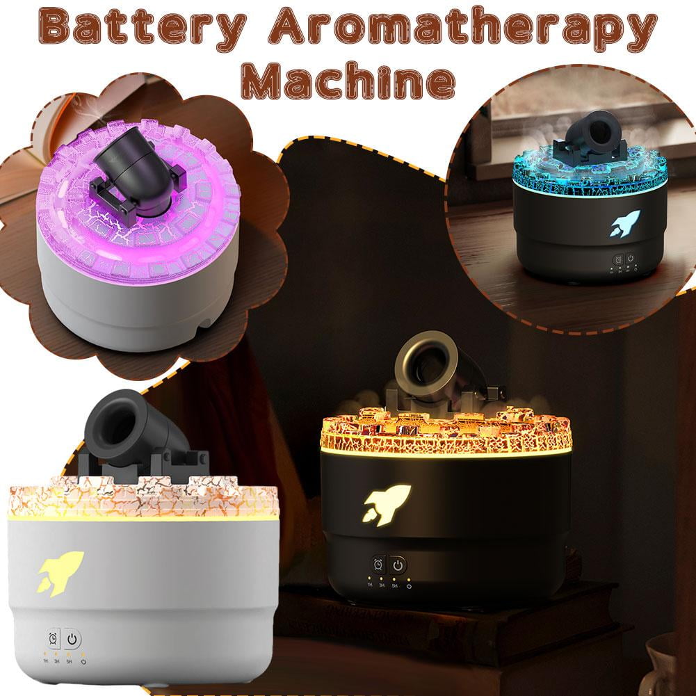 RAPOBRIX Aroma Humidifier Turret Silent Diffuser - Vapor Yellowcane with 7 Colors for Home/Bedroom
