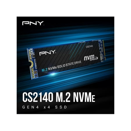 PNY - CS2140 500GB M.2 NVMe Gen4 x4 Internal Solid State Drive