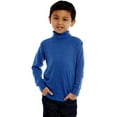 thumbnail image 2 of Leveret Solid Turtleneck 100% Cotton (5 Toddler, Royal Blue), 2 of 3