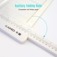 thumbnail image 3 of Mini Paper Trimmer Guillotine Cutter 6 Inch (152mm) Cut Length Desktop Paper Cutting Machine with Cutter Head Side, 3 of 7