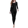 thumbnail image 4 of Bigetiay Women's Long Sleeve Round Neck Leotard for Yoga Dance Gymnastics, Size L, 4 of 4