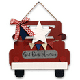 thumbnail image 1 of Hanna's Handiworks Door Hanger, God Bless America Truck, 1 of 1