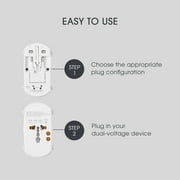 Protege All-in-One Travel Power Adapter
