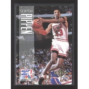 1994 SkyBox NBA on NBC Scottie Pippen Chicago Bulls #180 Basketball Card Chicago Bulls NBA Basketball Trading Card