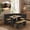 Blak, variant on Meeyar Breakfast Nook Corner Dining Table Set with Storage, Natural Solid Modern Reversible Indoor Kitchen Table with Bench Seats 3-4, White-Brown