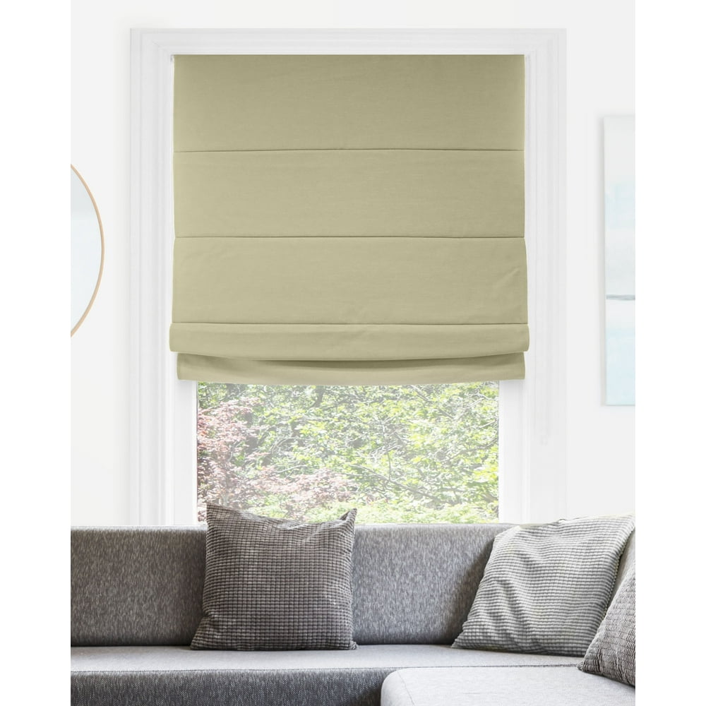 CHICOLOGY Blackout Cordless Roman Shades