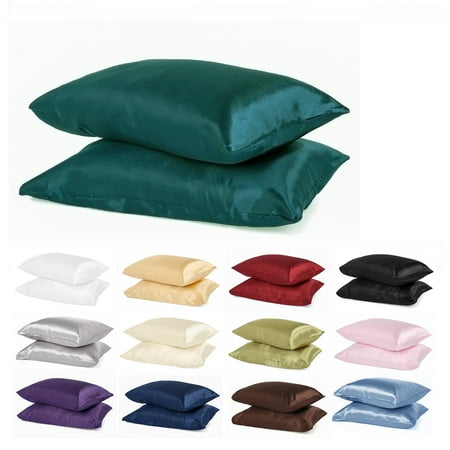 Renoir Fashion Super Soft Satin Pillowcases (a pair/package)