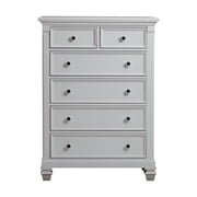Baby Cache Glendale 6 Drawer Chest in Pure White