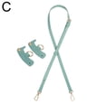 thumbnail image 1 of PU Adjustable Strap Set - 6.5cm Buckle, 92-121cm Length, 0.47in Width - Black, 1 of 1