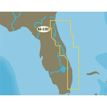 - C-Map NA-C397C-CARD NT Jacksonville to Miami - C-Card Format