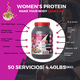 thumbnail image 4 of Woman protein sabor cereales frutales de 4.40lbs/ 2kg BIOTECKPHARMA BIOTECKPHARMA WOMAN PROTEIN PROTEINA HIDROLIZADA 0 CARBOHIDRATOS WOMAN PROTEIN, 4 of 6