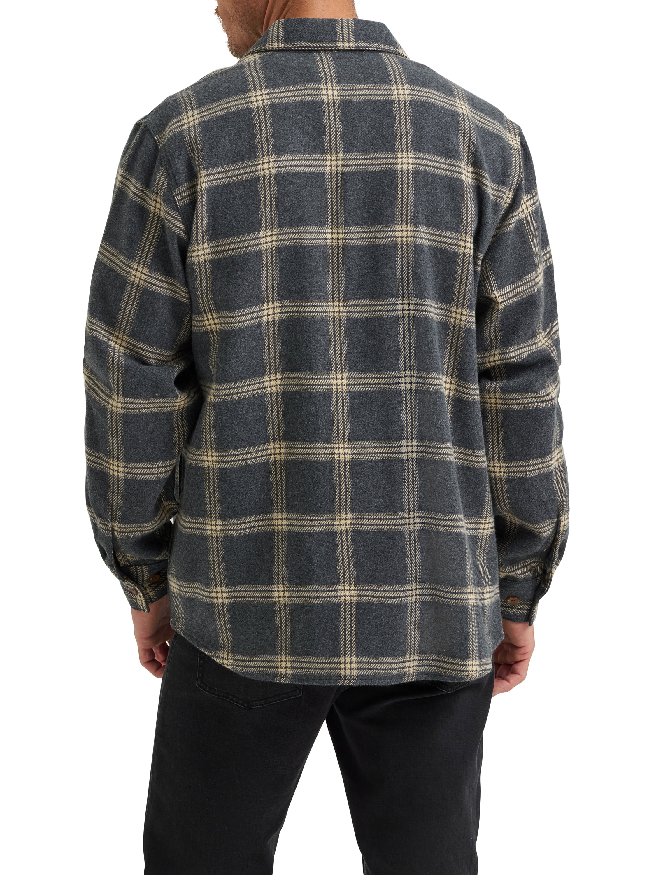Wrangler® Men's Fleece Shirt Jacket, S-3XL