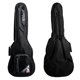 thumbnail image 1 of Estuche para guitarra Clasica, Funda para guitarra con tirantes y asa con goma para su fácil transporte,  Gig bag, guitar case para trasporte y protección, color negro. Kidam  Bordes Grises, 1 of 4