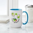 thumbnail image 4 of CafePress - TENNIS GRANDMA Large Mug - 15 oz Ceramic Large White Novelty Mug, 4 of 4