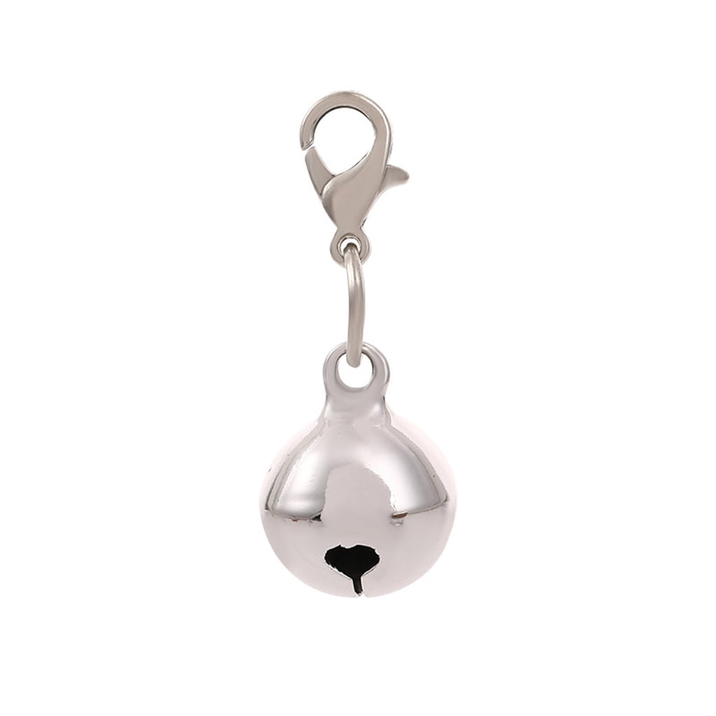 30Pcs Fashion Pet Collar Bells with Loud Sound Lobster Clasp for Dog Tracking